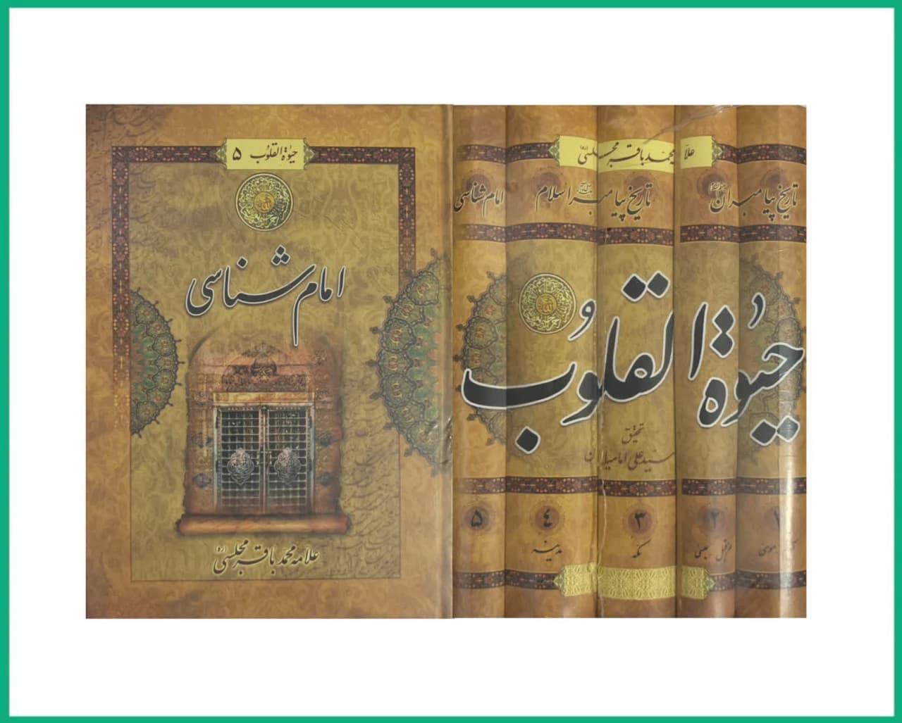حیات القلوب 5 جلدی